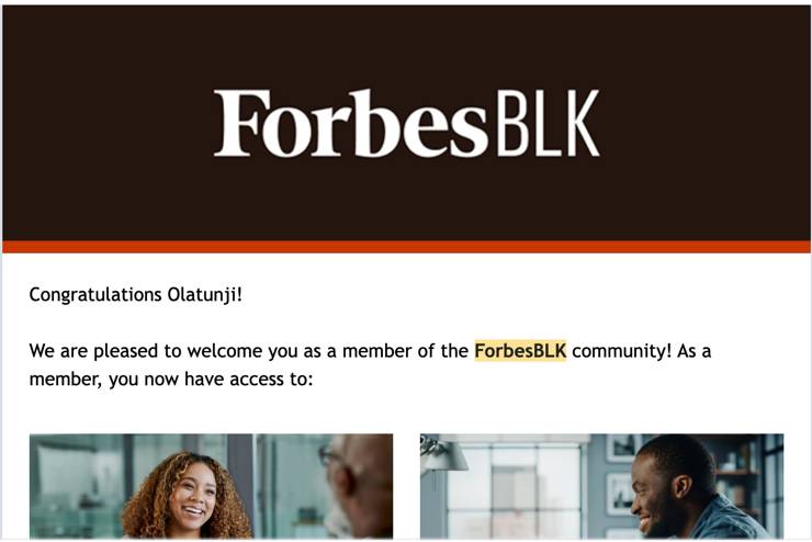 Forbes Black Community