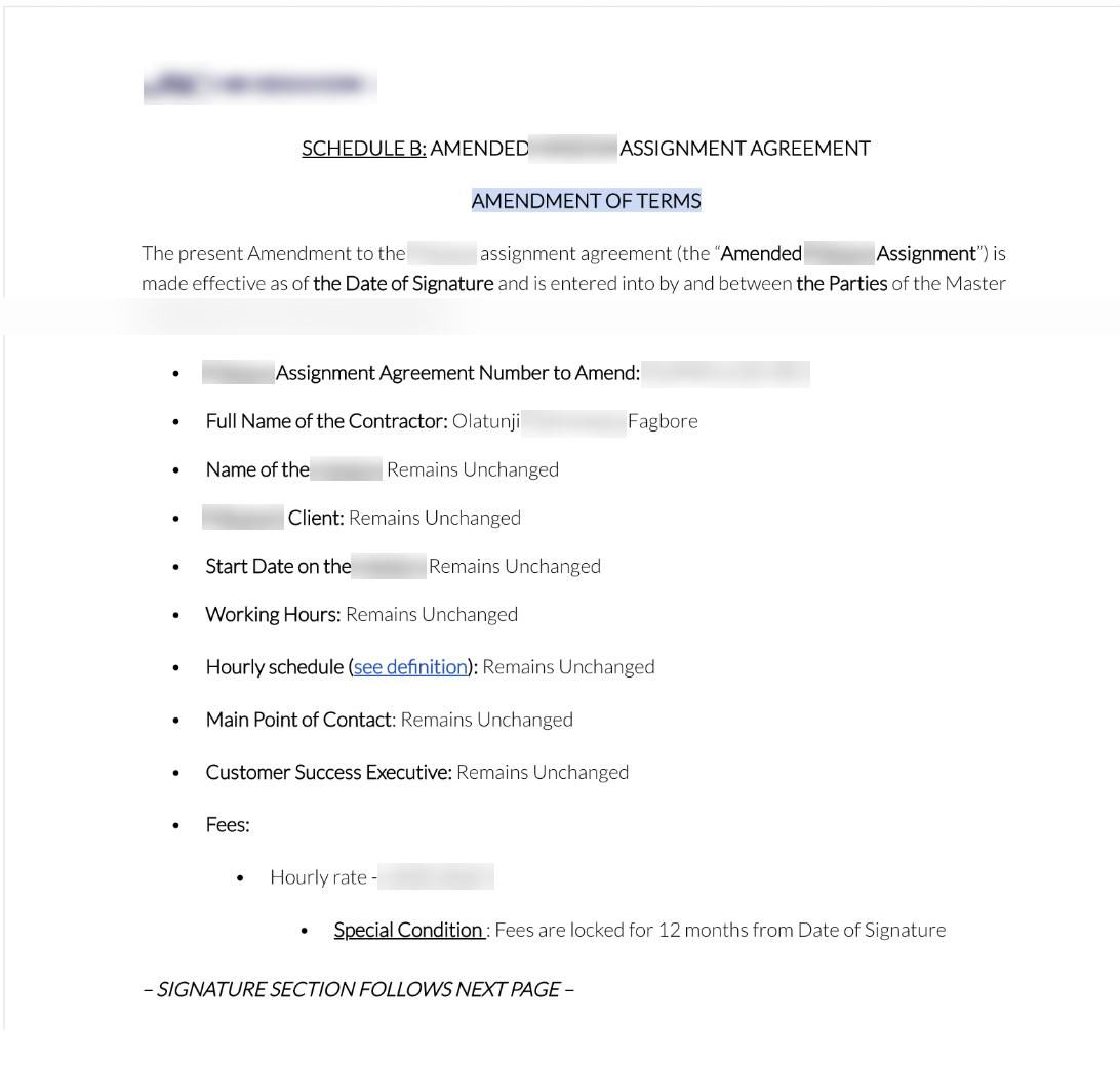 Canada offer